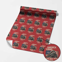 America Turns 250 Steam Locomotive Turns 85 Wrapping Paper Roll Vintage Railroad Steam Engine 85th USA 250th Anniversary