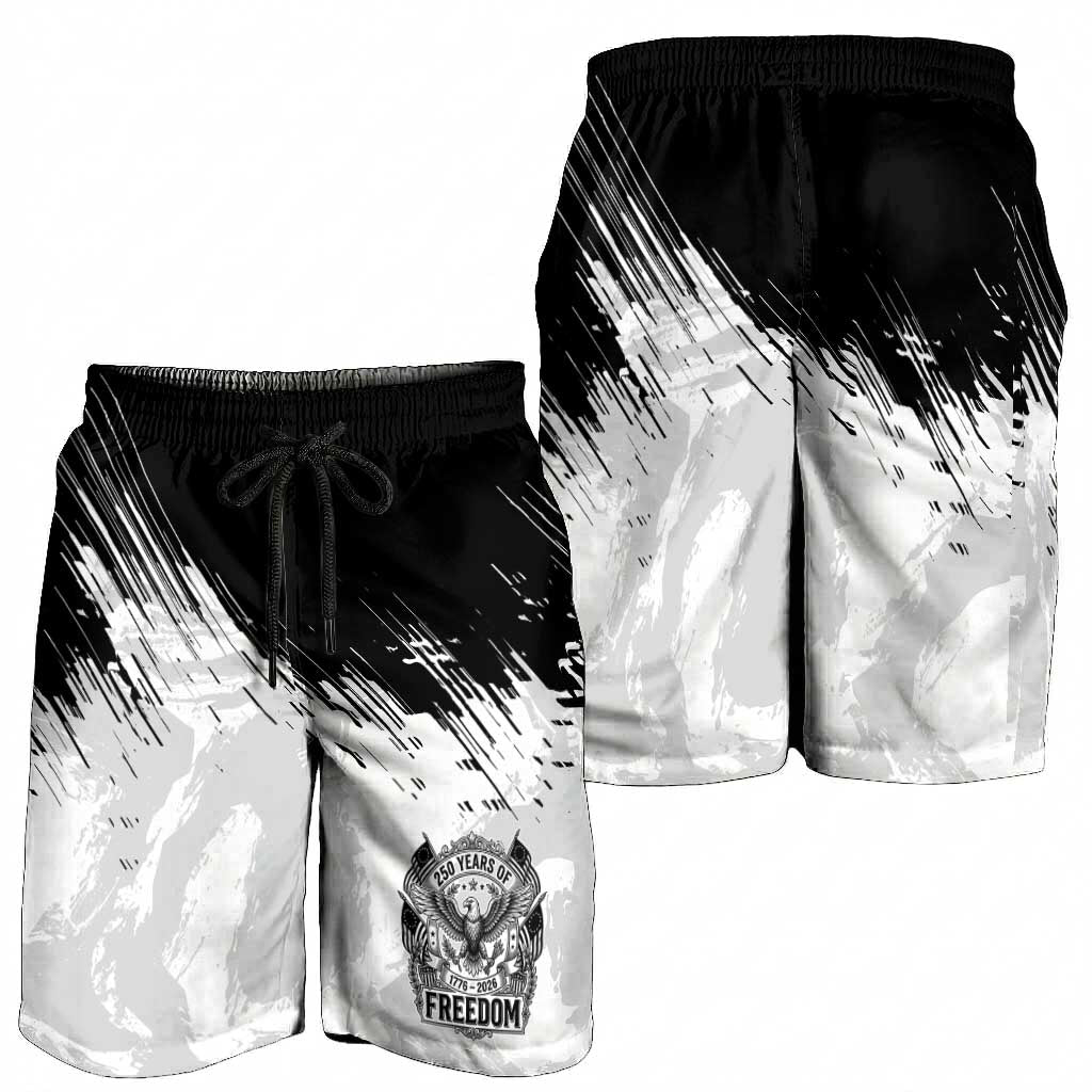 American 1776-2026 Shorts for Men USA 250th Anniversary