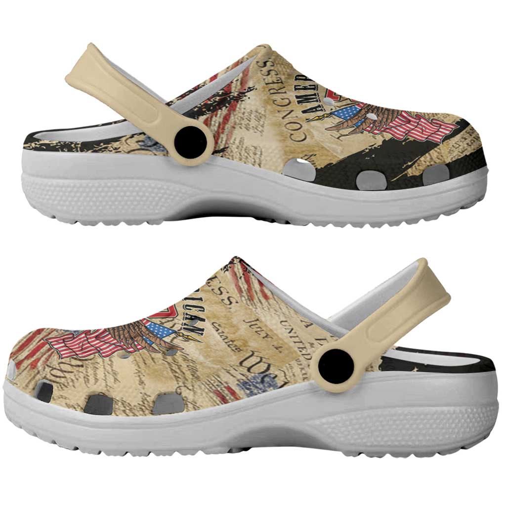 American 250th Anniversary Clogs Shoes We The People - Wonder Print Shop