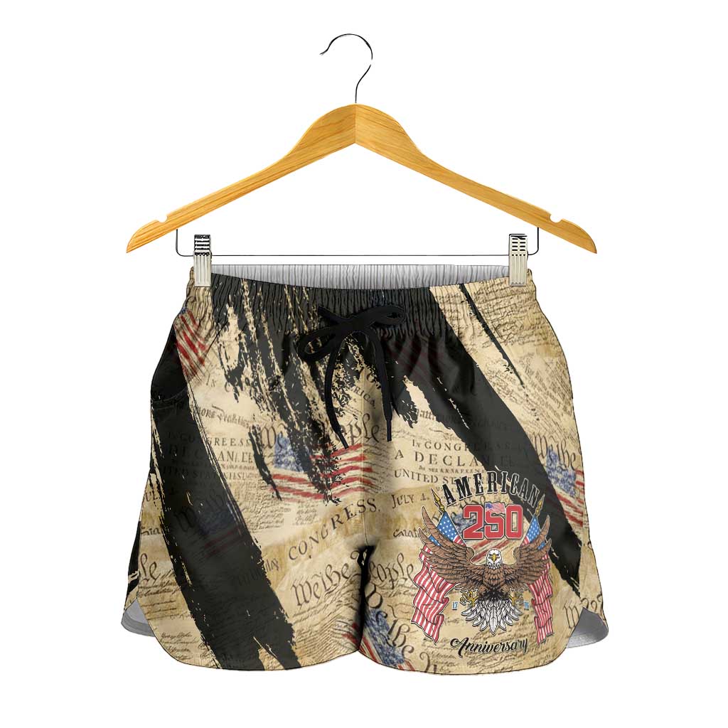 American 250th Anniversary Shorts for Women We The People - Wonder Print Shop