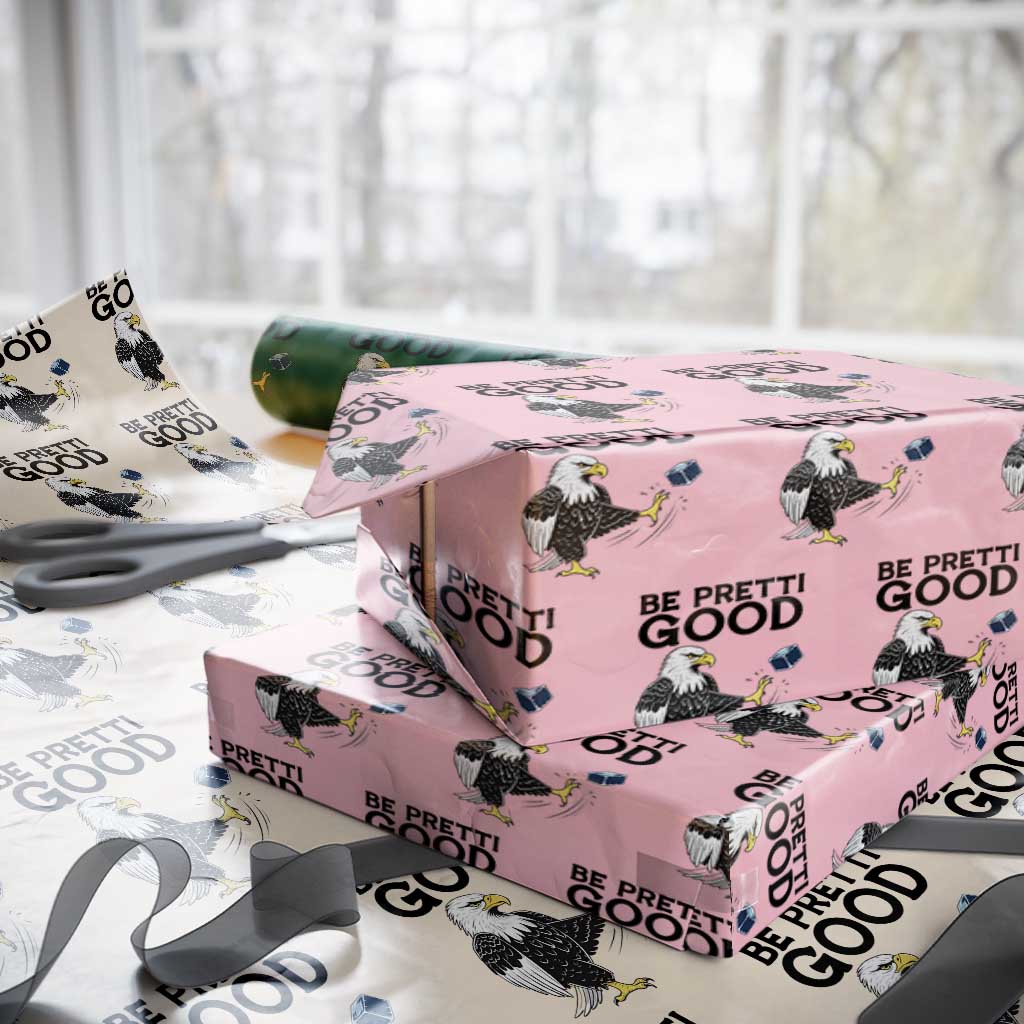 American Eagle Be Pretti Good Wrapping Paper Roll Minneapolis Support Gift