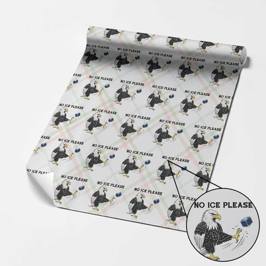 American Eagle No Ice Please Wrapping Paper Roll Minneapolis Support Gift