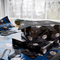American Flag Dragonfly Patriotic 4th Of July Wrapping Paper Roll