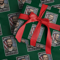 American Flag Minneapolis Support For Alex Gift Wrapping Paper Roll