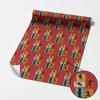 American Football Player Retro Vintage Sport Lover Wrapping Paper Roll - Wonder Print Shop