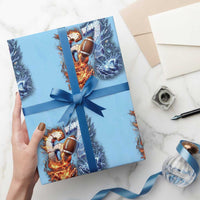 American Football Six Seven Meme Wrapping Paper Roll Funny Gen Alpha Slang Gift