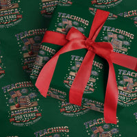 American Teacher Gift Wrapping Paper Roll Inspiring Young Minds 250th Anniversary