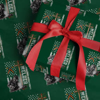 American Welder Wrapping Paper Roll Welding USA Flag Christian Cross - Wonder Print Shop