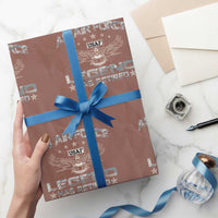 An Air Force Legend Has Retired Wrapping Paper Roll Vintage Camo US Veteran - Wonder Print Shop