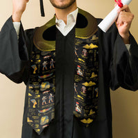 Ancient Egypt and Hieroglyphs Graduation Stole