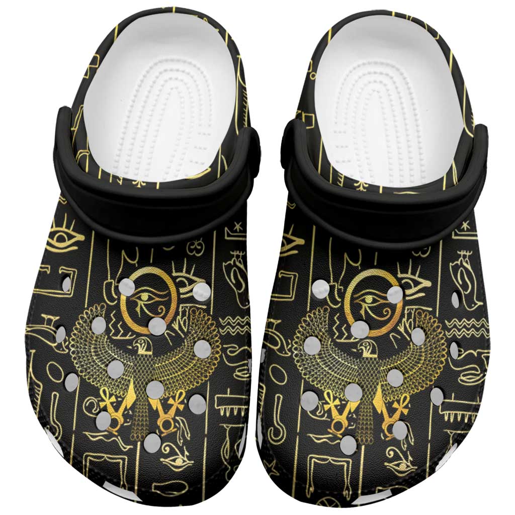 Ancient Egyptian Clogs Shoes Horus Falcon God - Wonder Print Shop