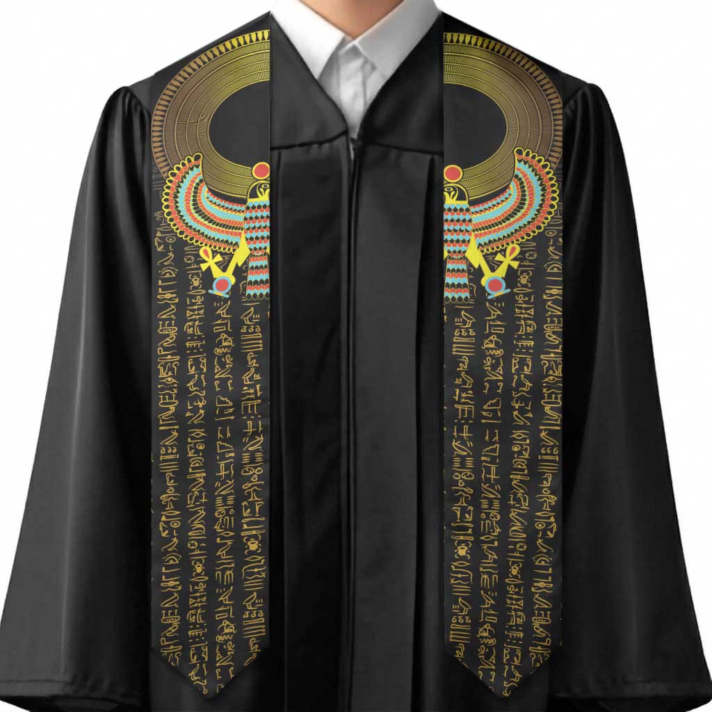 Ancient Egyptian Graduation Stole Symbol of Horus The Falcon God