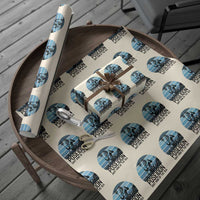 Ancient Greek Mythology Poseidon Dartist Wrapping Paper Roll Dart King Of The Sea Trident - Wonder Print Shop
