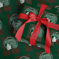 Angela Davis Inspirational Quote Wrapping Paper Roll Black History Month - Wonder Print Shop