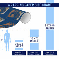 Angela Davis Quote Wrapping Paper Roll I Am No Longer Accepting The Things I Cannot Change - Wonder Print Shop