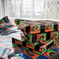 Angela Davis Wrapping Paper Roll Political Protest Resist Civil Rights Freedom - Wonder Print Shop