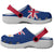Anguilla Clogs Shoes Heritage Palette Flag-Inspired - Wonder Print Shop