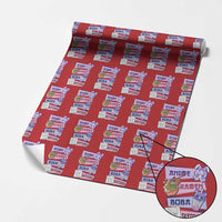 Anime Ramen Boba Sketching Wrapping Paper Roll Kawaii Girl Bubble Tea Otaku Manga Lover Japanese Pop Culture