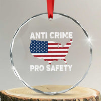 Anti Crime Pro Safety Crystal Glass Ornament Mayor Resistance Protest Jacob Political