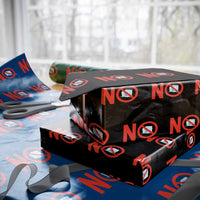 Anti ICE Wrapping Paper Roll No ICE Protest Symbol Anti Immigration Enforcement