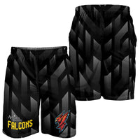 Antigua and Barbuda Cricket Shorts for Men Falcons Flying High - Wonder Print Shop