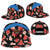Antigua and Barbuda Cricket Snapback Cap 2025 Go Falcons Tropical Style - Wonder Print Shop