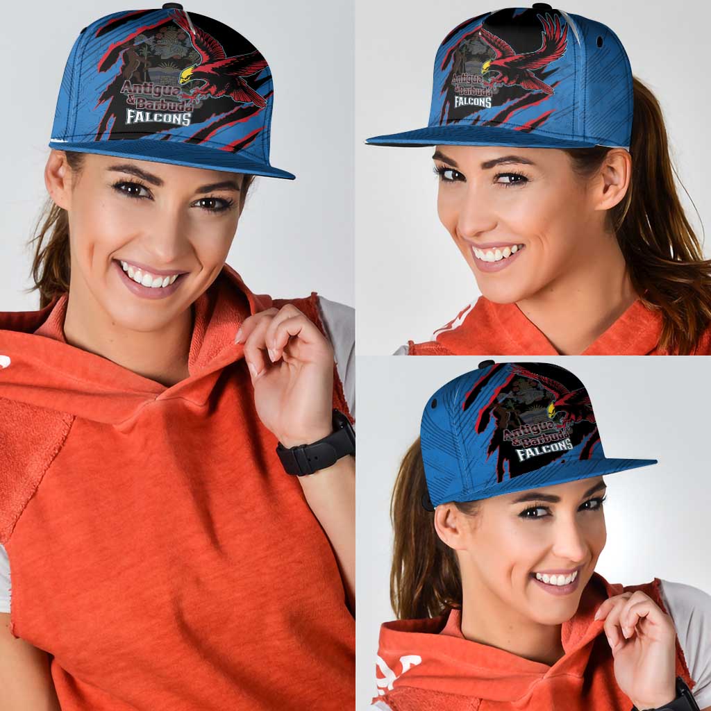 Antigua and Barbuda Cricket Snapback Cap Go Champions Falcons - Wonder Print Shop