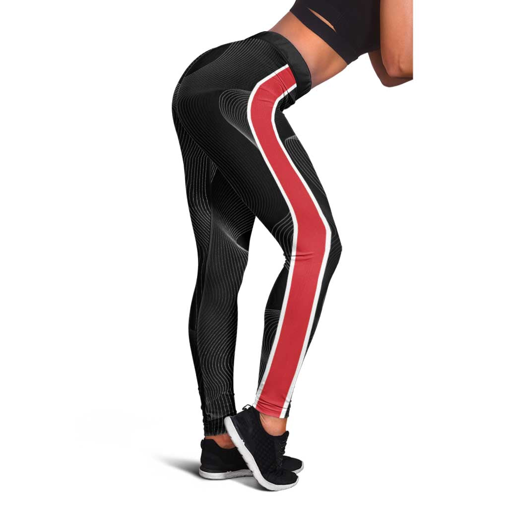 Antigua Cricket Hawksbills Leggings Each Endeavouring All Achieving - Wonder Print Shop