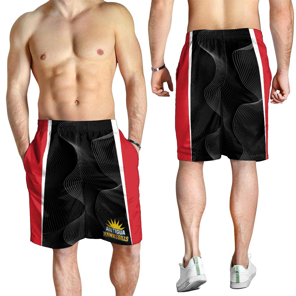Antigua Cricket Hawksbills Shorts for Men Each Endeavouring All Achieving - Wonder Print Shop