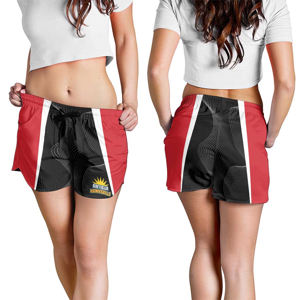 Antigua Cricket Hawksbills Shorts for Women Each Endeavouring All Achieving - Wonder Print Shop