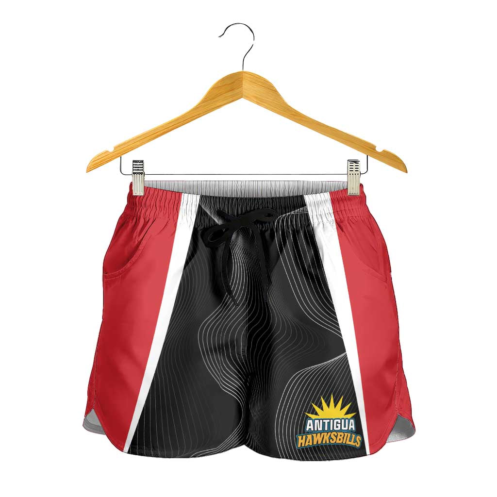 Antigua Cricket Hawksbills Shorts for Women Each Endeavouring All Achieving - Wonder Print Shop