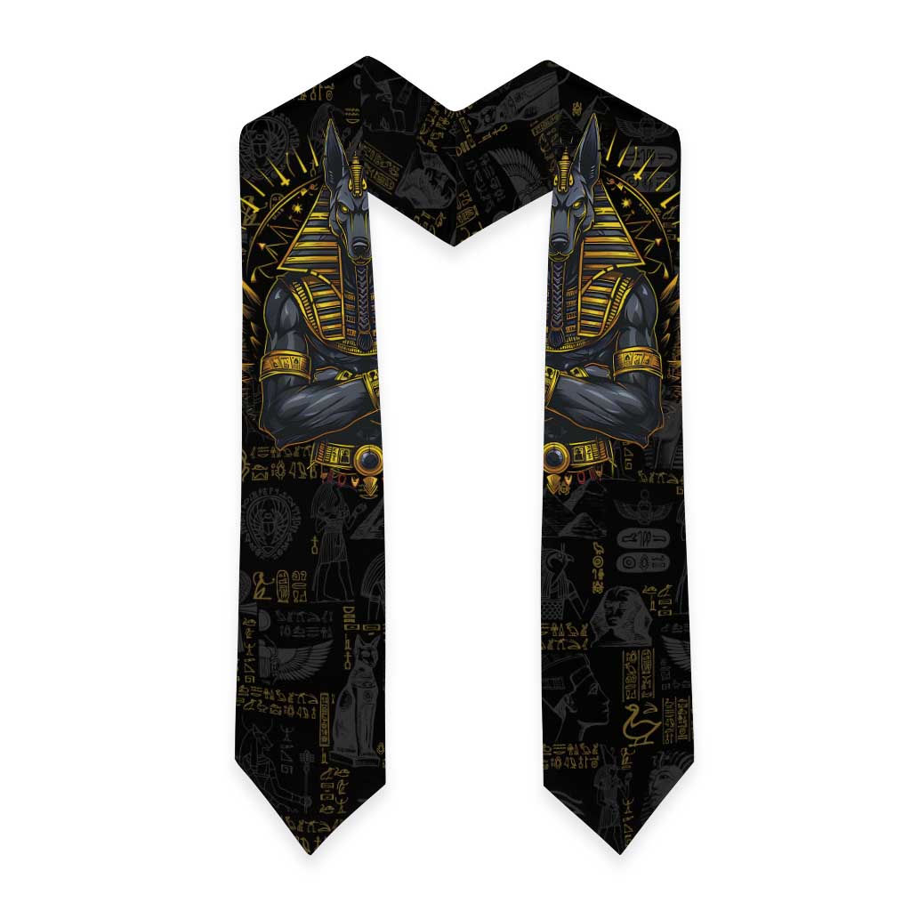 Anubis Egyptian God of Death Graduation Stole