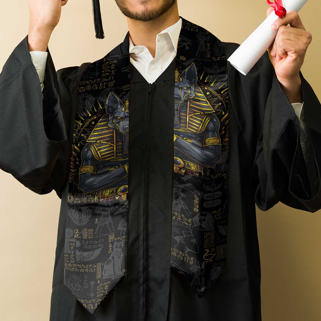 Anubis Egyptian God of Death Graduation Stole