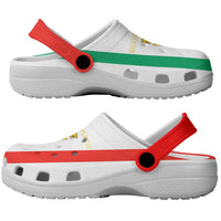 Apulia Italy Clogs Shoes Flag Color Inspiration - undefined