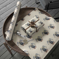 Archangel Saint Michael Warrior Wrapping Paper Roll Catholic Protection Gift