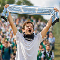 Argentina 2026 Football Personalized Soccer Scarf Vamos La Albiceleste