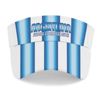 Argentina 2026 Football Sun Visor Cap Vamos La Albiceleste