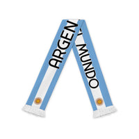 Argentina Campeon Mundial Soccer Scarf Vamos La Albiceleste