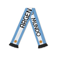 Argentina Campeon Mundial Soccer Scarf Vamos La Albiceleste