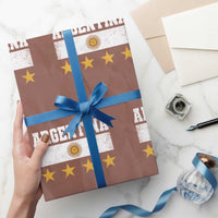 Argentina Champions 2026 4th Star Wrapping Paper Roll Vintage Sol De May and Stripes
