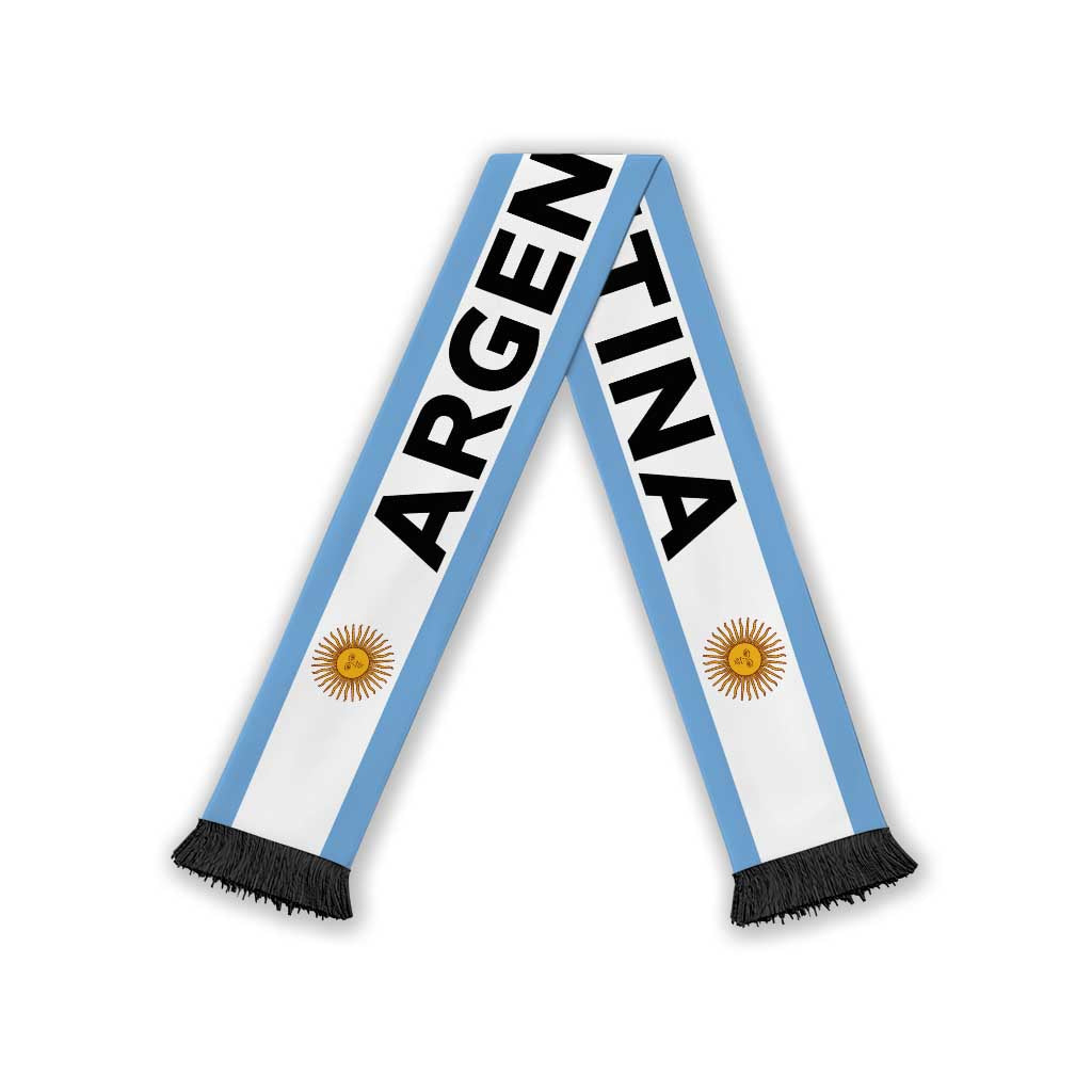Argentina Football 2026 Soccer Scarf Flag Style