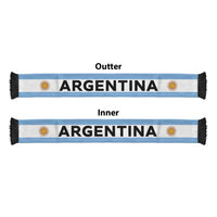 Argentina Football 2026 Soccer Scarf Flag Style