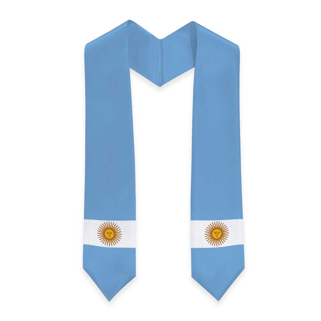 Argentina Graduation Stole Flag Style