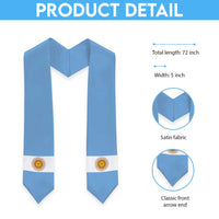 Argentina Graduation Stole Flag Style