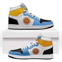Argentina High Sneakers AJ1 Classic National Flag Style - Wonder Print Shop