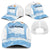 Argentina Rugby Los Pumas Baseball Net Cap Traditional Colors - Wonder Print Shop