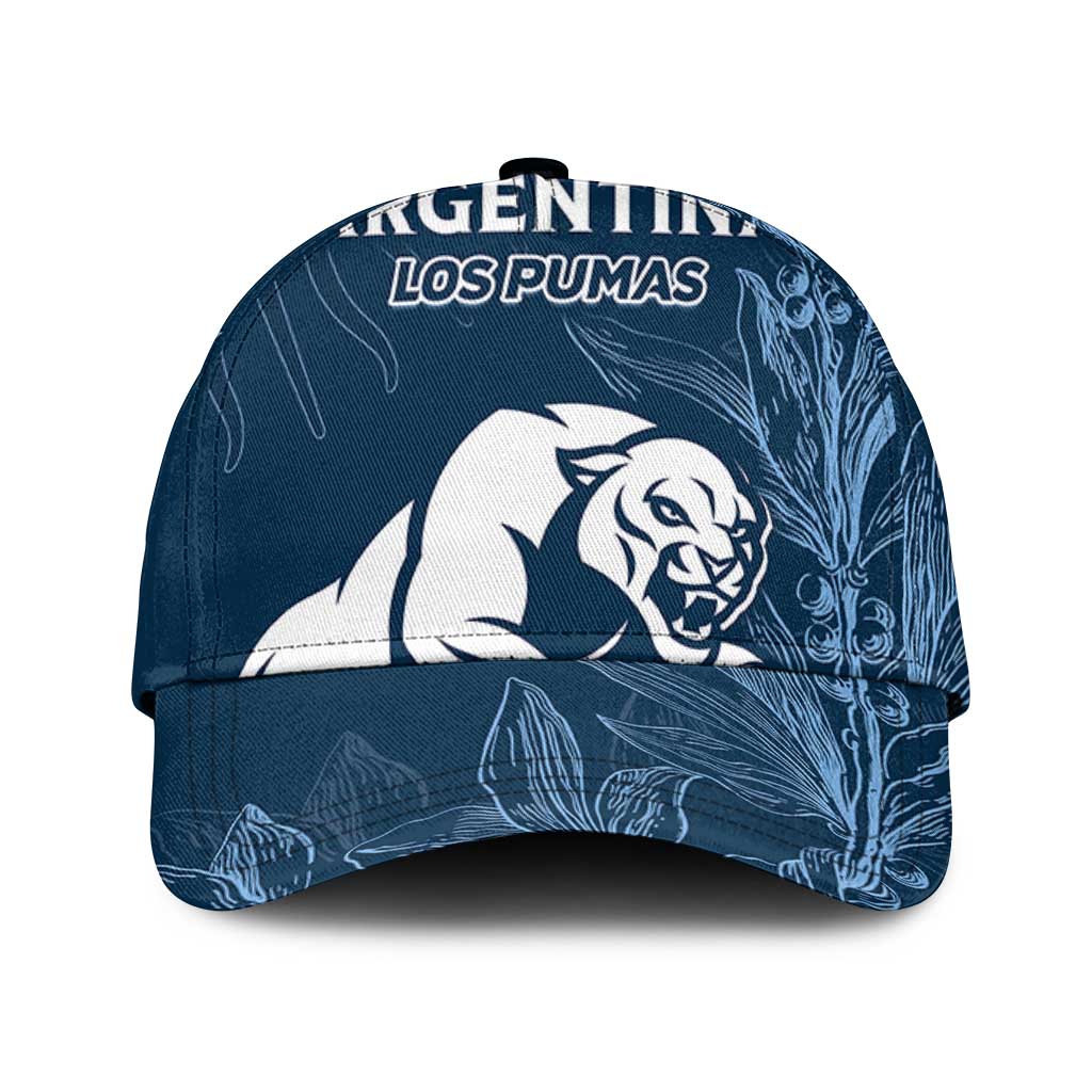 Argentina Rugby Los Pumas Classic Cap Laurel Wreath Inspired - Wonder Print Shop