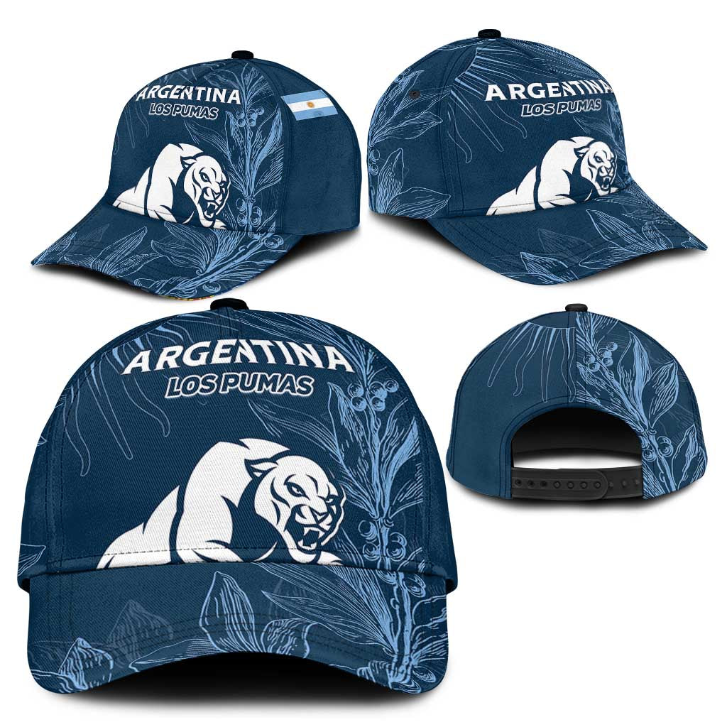 Argentina Rugby Los Pumas Classic Cap Laurel Wreath Inspired LT7