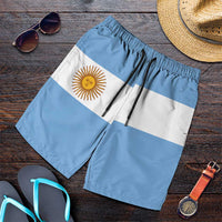 Argentina Shorts for Men National Flag Colors - Wonder Print Shop