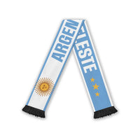 Argentina World Football 2026 Soccer Scarf National Pride Never Stops